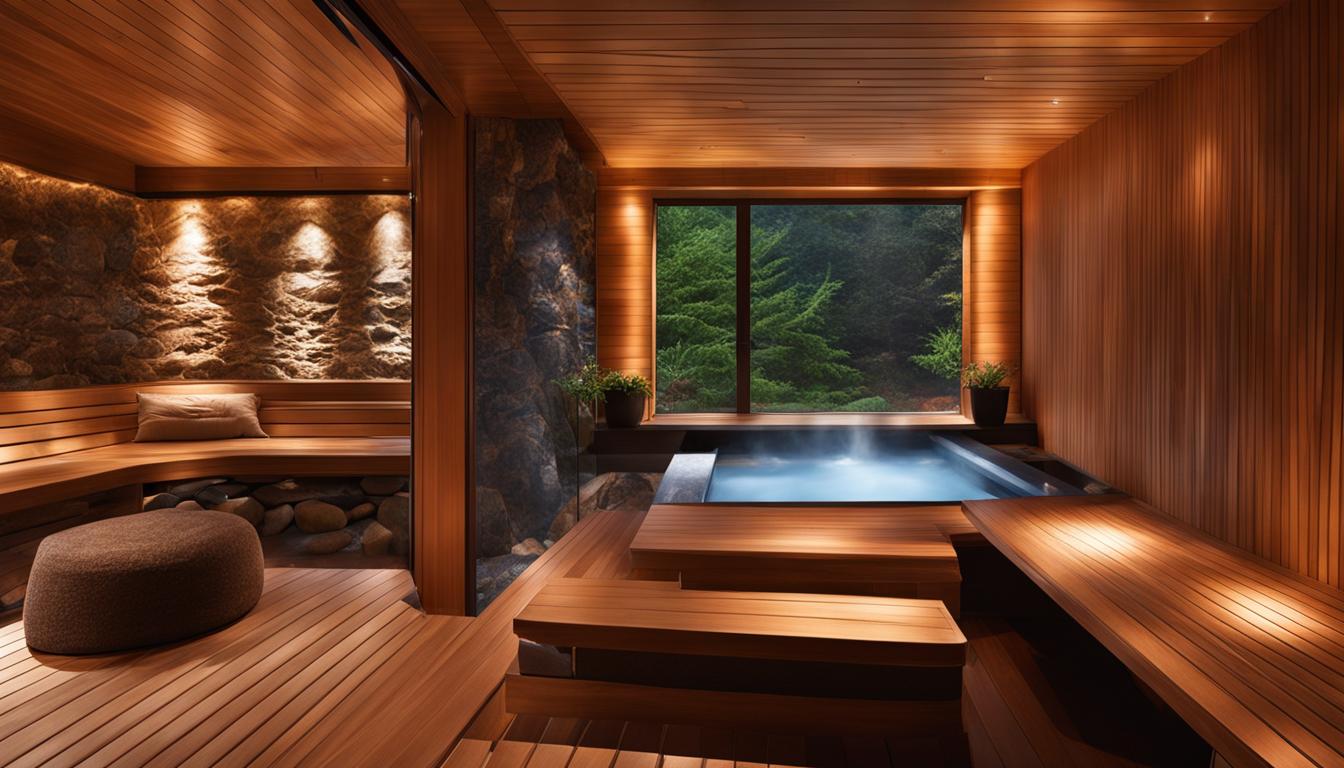 sauna nach hause